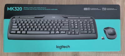 Brand New MK320 Wireless Keyboard+Mouse - (Market price+Tax≃68), View more