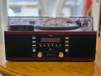 TEAC All-In-One Turntable & CD Recorder, View more