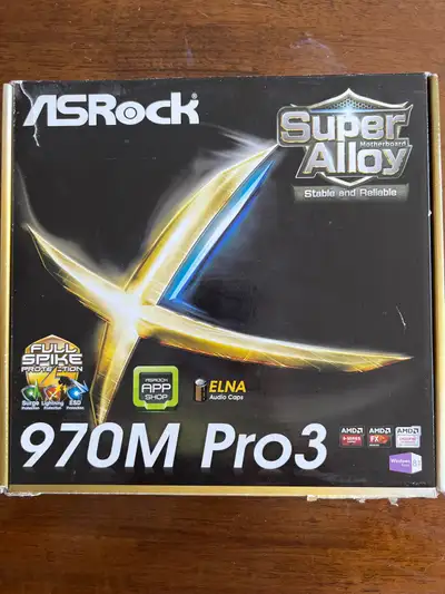 Motherboard (970M) + CPU (FX8350)  + RAM (16GB DDR3), View more