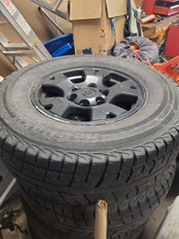Toyota rims and tires 