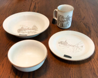 Collection Manoir Tableware - Canadian Scenery
