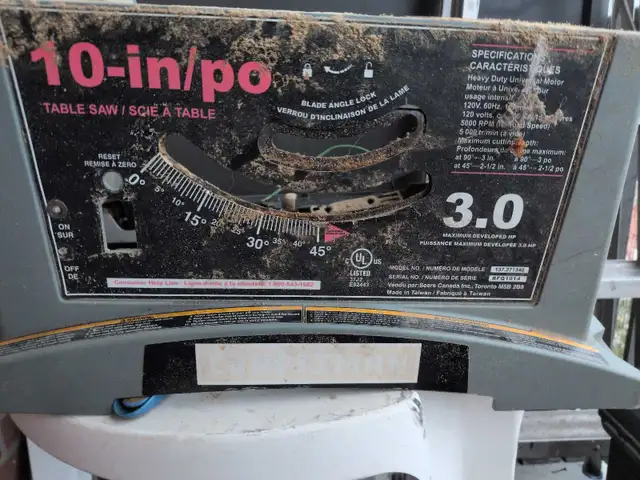 Rip saw fence in Power Tools in Peterborough - Image 6