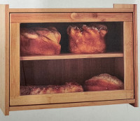 WORTHYEAH BAMBOO BREAD BOX