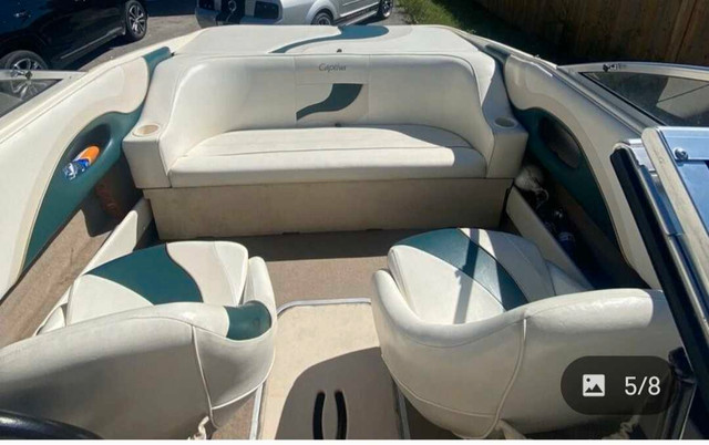 1998 Rinker Captiva/BR 4.3 V6 (190HP) in Powerboats & Motorboats in Hamilton - Image 3