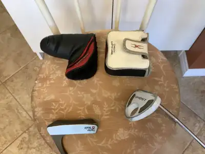 Two Taylor Made golf putters, View more