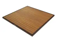 Polywood and Aluminum Restaurant Table Tops for Patio