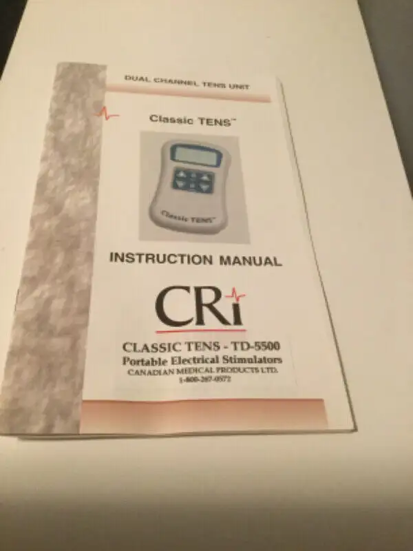 Classic TENS Unit..Portable Electrical Stimulator...With Case65585443377027122