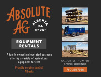 Absolute Ag Equipment Rentals