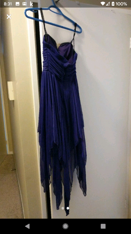 Strapless purple dress
 in Women's - Dresses & Skirts in Ottawa - Image 2