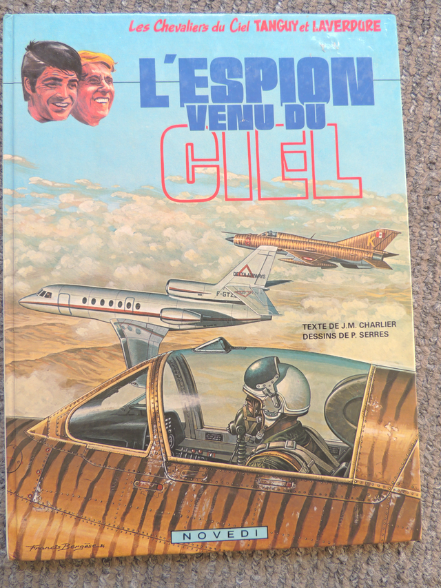 BD TANGUY AND LAVERDURE: THE SPY FROM THE SKY ÉO 1984..