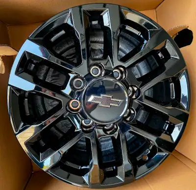 20 inch oem GM factory. Firm on $2600 cash. Gloss Black Never installed Dealer cost is $4400 plus ta...