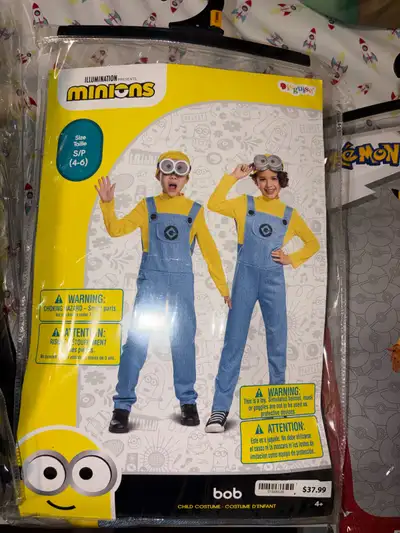 minion Halloween costume kids, View more