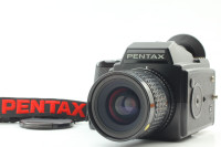 Medium Format Pentax 645 + SMC Pentax A 45mm f/2.8 120 Film