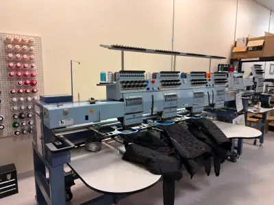 Happy 4 Head Commercial Embroidery Machine – Business Ready, View more