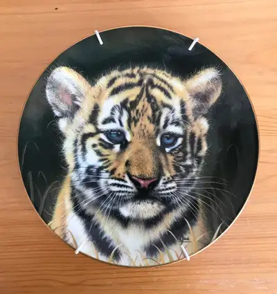 Collector Plate - Tiger Cub, View more
