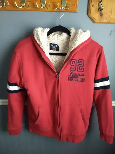 Veste hoodie  en Polaire fleece Sherpa XXL kid enfant, View more