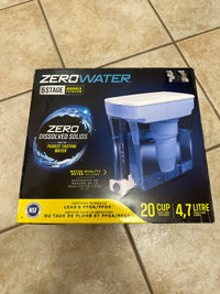 Brandnew Zero water filter 20 cups
