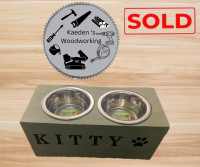  Selling cat dishes, dog dishes, and Custom cat trees 