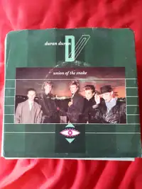 Duran Duran Union of the Snake  Secret Oktober 45 RPM Record