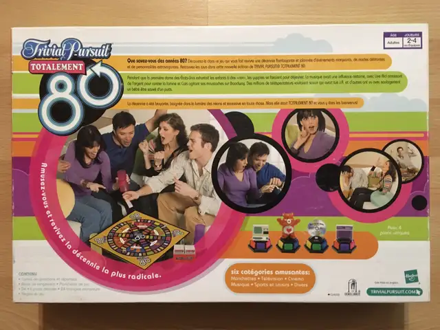Trivial Pursuit totalement 80 - que savez-vous des années 80?  in Toys & Games in Trois-Rivières - Image 5