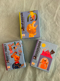 3 Jeux de carte marque Djeco pour enfants 3 a 9 ans