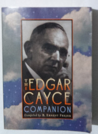 The Edgar Cayce Companion book by B. Ernest Frejer 487 pages
