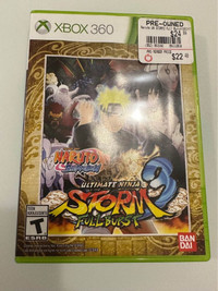 Naruto Shippuden Ultimate Ninja Storm 3 Full Burst - XBOX 360
