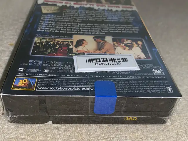 Rocky Horror Picture Show VHS New Sealed Special Edition  in CDs, DVDs & Blu-ray in St. Catharines - Image 7