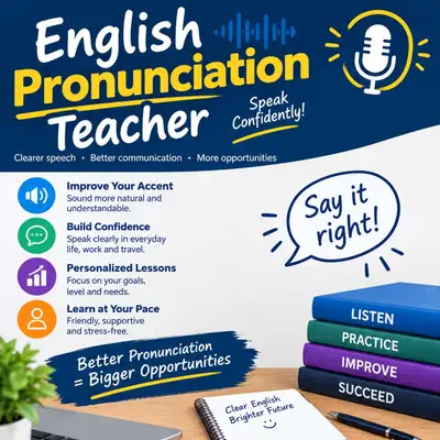 English pronunciation lessons, View more