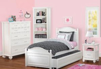 Real Wood Twin Bed Set