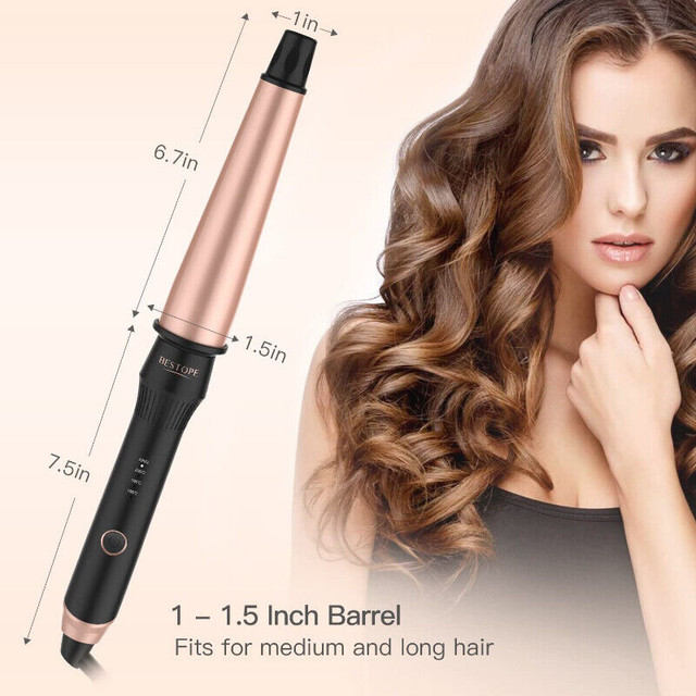 NEW IN BOX Bestope HZ149US Curling Iron 1-1.5 Inch Professional in Other in City of Toronto - Image 2