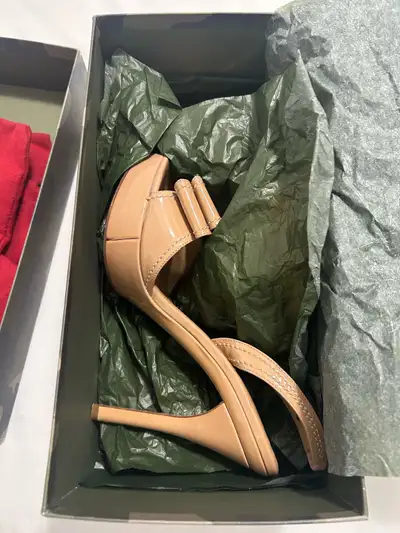 nude Valentino heels sandals size 7 with box bag , View more