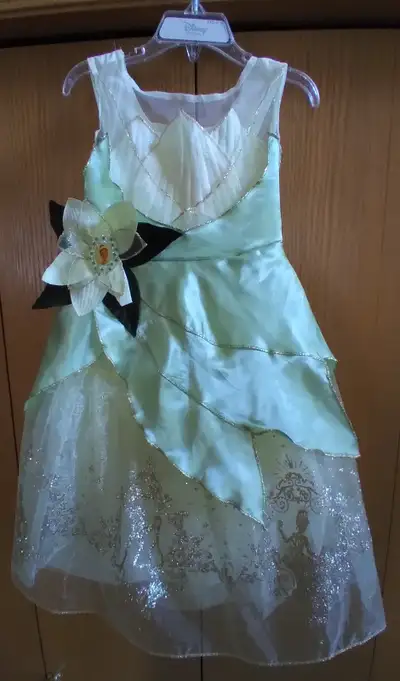 Disney Store Princess Costume - Tiana (The Princess and the Frog). Like New (never worn). Child Size...