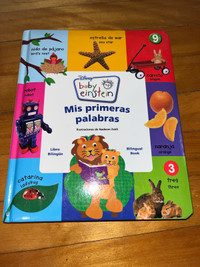 Baby Einstein mis primeras palabras baby book Spanish 