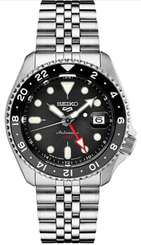 Seiko GMT black dial full set brand new watch