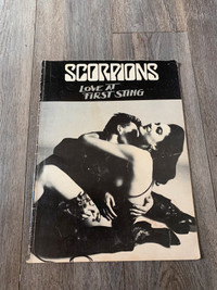 Scorpions Love At First Sting VINTAGE GUITAR SONGBOOK Sheet
