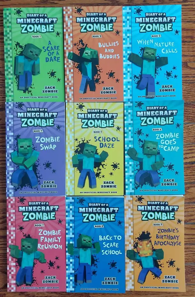 HUGE MINECRAFT BOOK LOT OF GUIDES COMBAT BOOKS - MOSTLY in Children & Young Adult in City of Toronto - Image 3