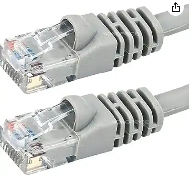Ethernet Network Cable - Grey - 72 Inches, View more