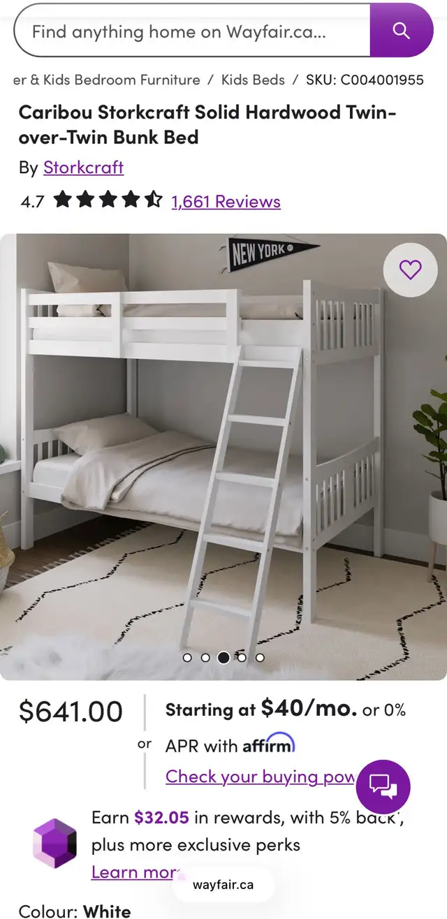 Twin over Twin Bunkbed in Beds & Mattresses in Cornwall - Image 4