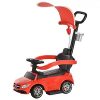 2 in 1 Push Car for Toddlers for 1-3 Years Old, Officially Licen