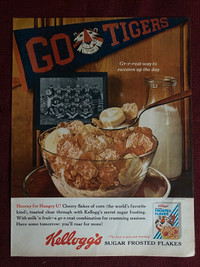1964 Kellogg’s Sugar Frosted Flakes Original Ad