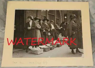 Hamilton, Ontario Farmer's Market Photograph, c1929-33, View more