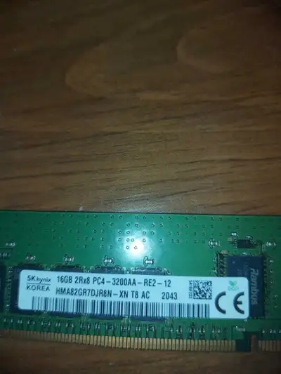 HMA82GR7DJR8N-XN - SK Hynix 1x 16GB DDR4-3200 RDIMM PC4-25600R, View more