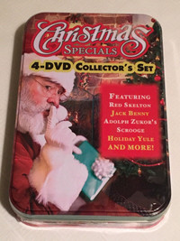 Christmas Specials 4 DVD Collectors Tin - New