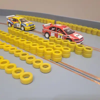 Slot Car Tire Barriers, View more