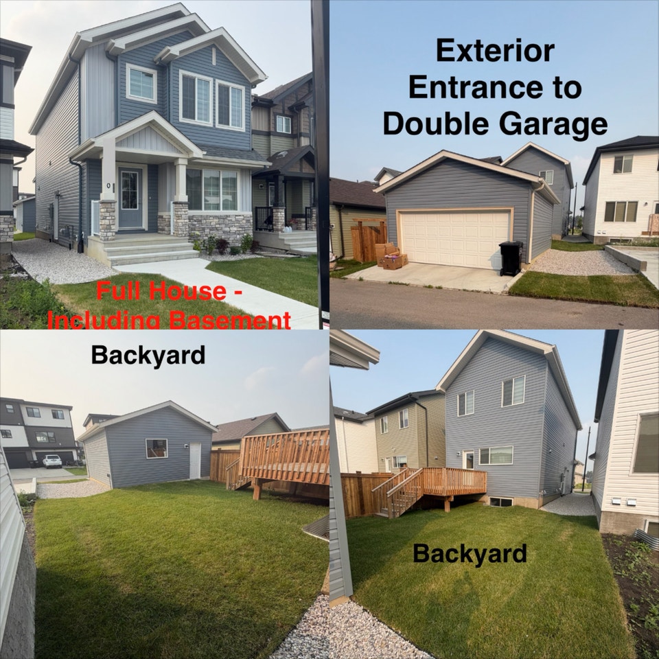 Entire House for Rent includes Basement 2