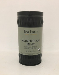Tea Forte Moroccan Mint Organic Green Loose Leaf Tea (70g)