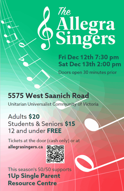 The Allegra Singers Winter Concert!, View more