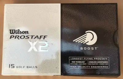 Wilson Pro Staff X2 Golf Balls - Package of 15 - NEW, View more