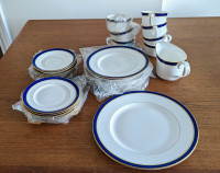 Royal Worcester Dinnerware- Howard Cobalt Blue